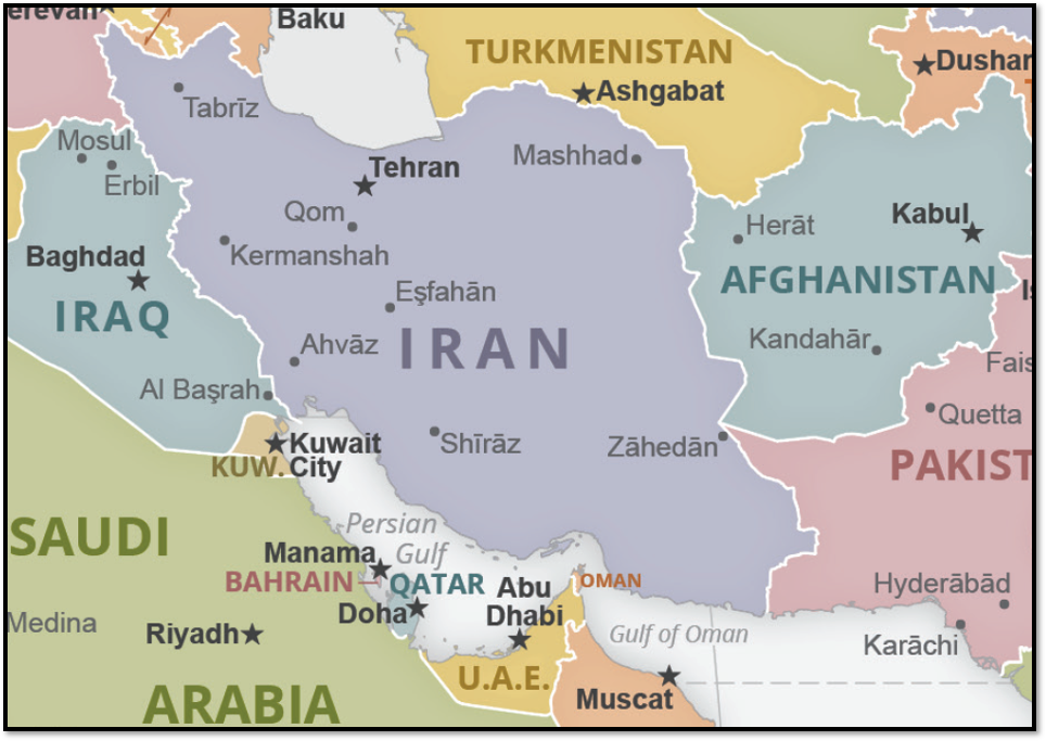 Iraq Afghanistan Map 0 